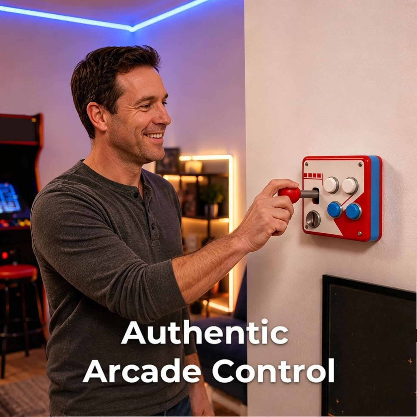 Interruptor Arcade Retro